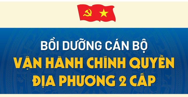 Bồi dưỡng cán bộ vận hành chính quyền địa phương 2 cấp 